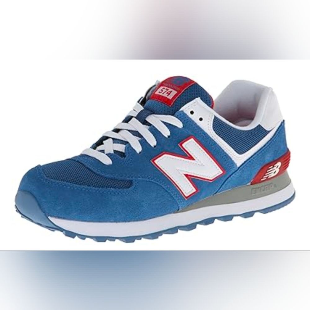 New Balance Blue and Red Men's‎ Sneakers